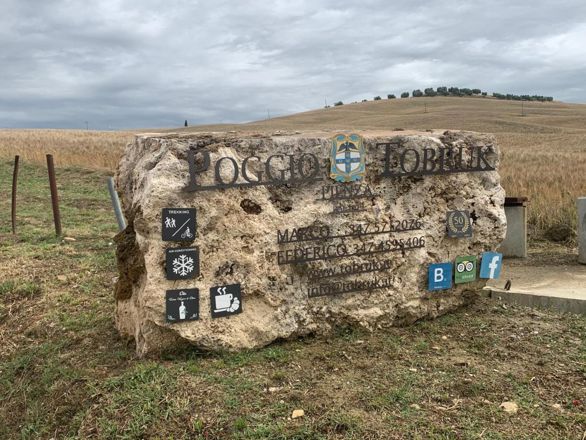 Agriturismo Poggio Tobruk Pienza Dış mekan fotoğraf
